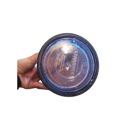 Starbucks Summer 2020 Iridescent Blue Mermaid Island Cold Cup Tumbler 24 Oz - Picture 5 of 5